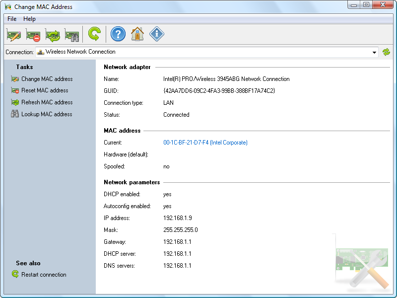 802.11 b/g wireless lan driver linux